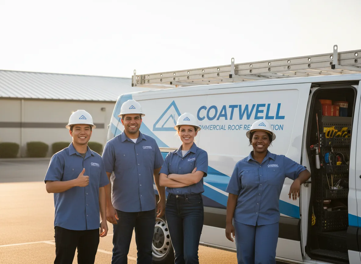 Commercial roof coating company in Sophia, WV